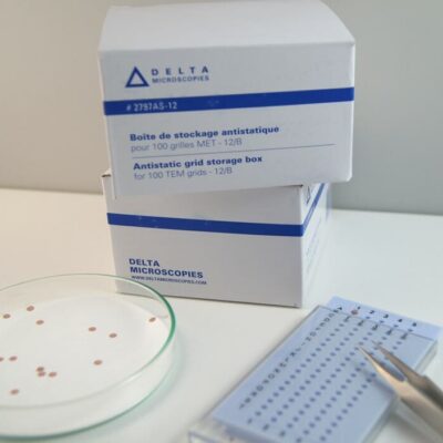 Antistatic grid storage box for 100 TEM GRIDS|Antistatic grid storage box for 100 TEM GRIDS|Antistatic grid storage box for 100 TEM GRIDS|Antistatic grid storage box for 100 TEM GRIDS