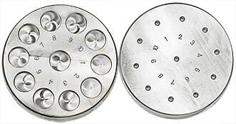 15-007514 EM-Tec PS22 Preparation stand for pin stubs and Hitachi Ø 15 mm stubs