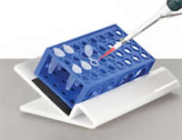 70987a Pipetting Aids - Angled Tube Rack Stand