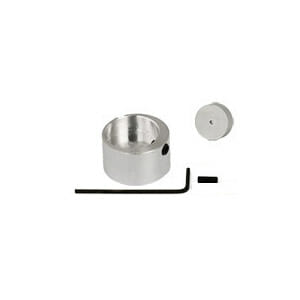 EM-Tec HJ11 Hitachi M4 adapter for Ø12.2mm JEOL stubs, Ø15x10mm, M4