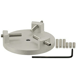 EM-Tec R32 bulk sample holder for up to Ø32mm, aluminium, M4