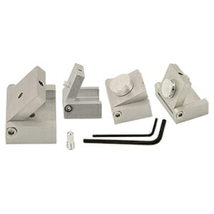 EM-Tec TV25 variable 0-90° angle tilt holder for stubs up Ø38mm, M4