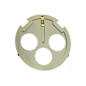 EM-Tec W8 wafer holder for Ø200mm / 8inch wafers, Ø14mm JEOL stub