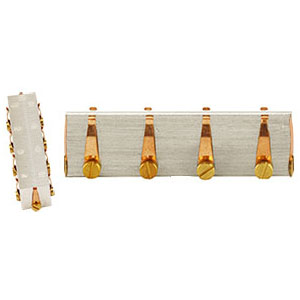 EM-Tec S-Clip sample holder with 10xS-Clips at 90°, 50x10x14mm, M4