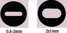 Grids / grilles 0.4x2mm ( SS