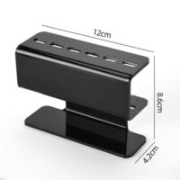 6 positions to stand differents tools lab.|Tweezers holder